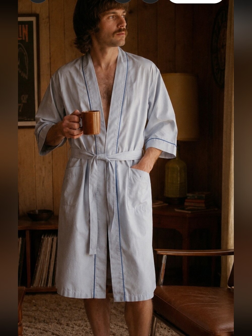 The Men's Shop Vintage 70's JcPenney Classic Robe One Size